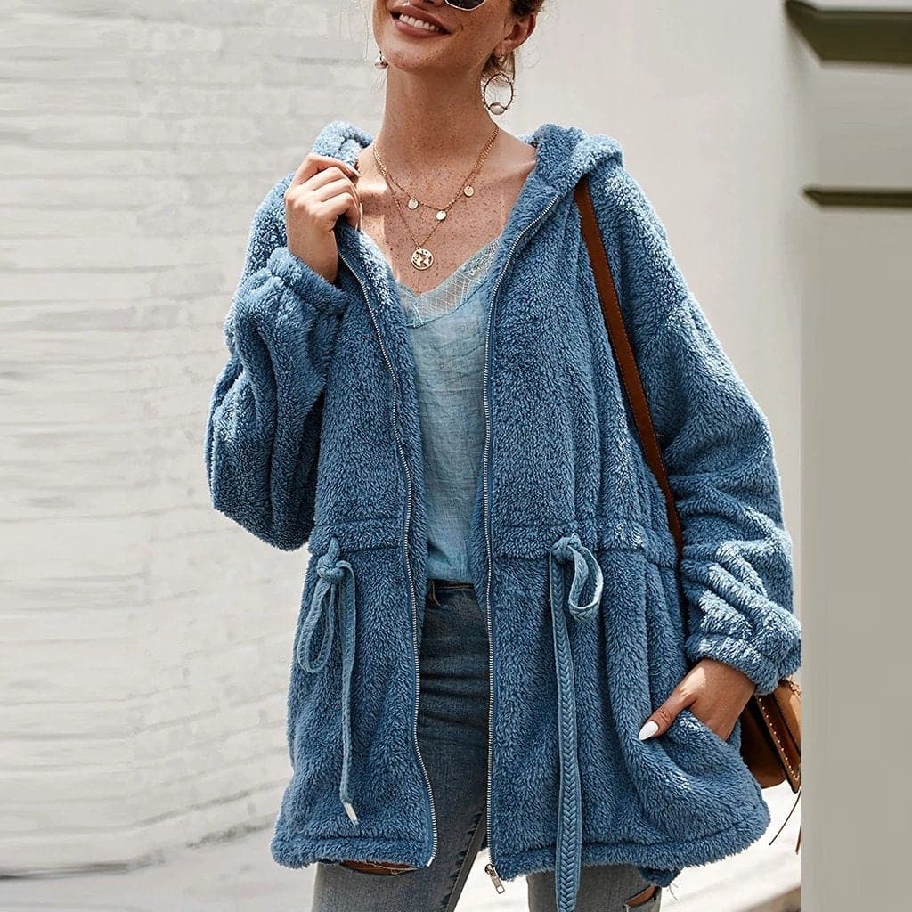 Charlotte - Stílusos kapucnis kabát