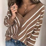 Nicole - Divatos hosszú ujjú pulóver