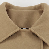 Gyapjúkeverék kabát denevérszárnyas ujjakkal