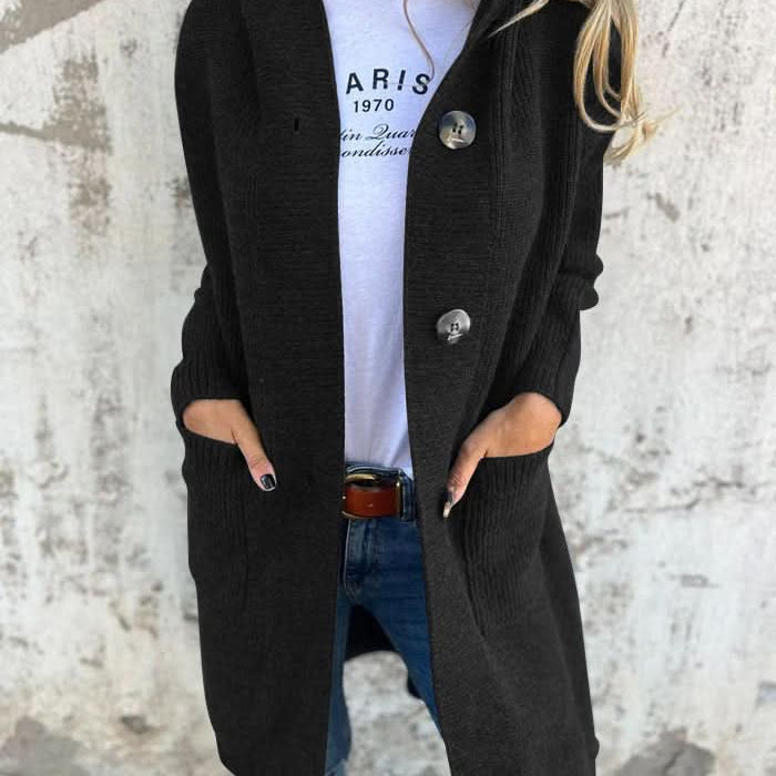 Elegáns és kényelmes mintás kardigán nőknek