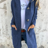 Elegáns és kényelmes mintás kardigán nőknek