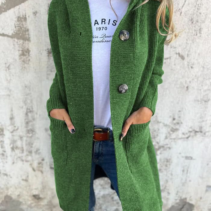 Elegáns és kényelmes mintás kardigán nőknek