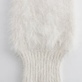 Hosszú ujjú, gombos mellény V-nyakkal