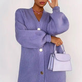 Egyszínű, lezser kötött mellény