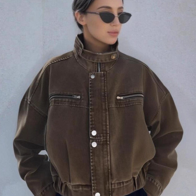 Rövid farmer munkakabát