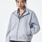 Hosszú, motoros stílusú PU bőr kabát