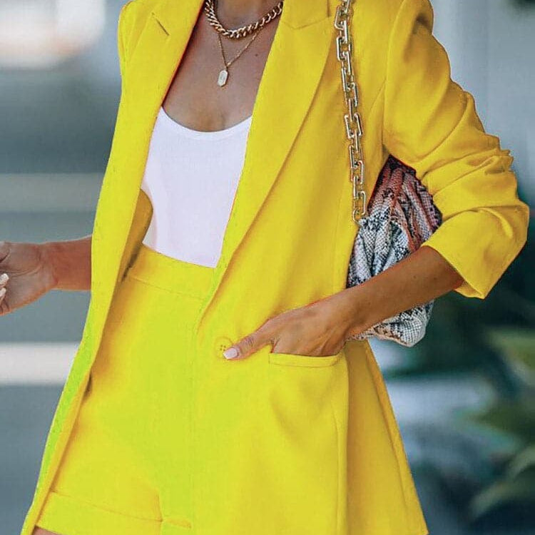 Nina - Kiváló minőségű nadrágkosztüm és blézer szett lenyűgöző színekben