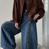 Felhajtásos polárkabát