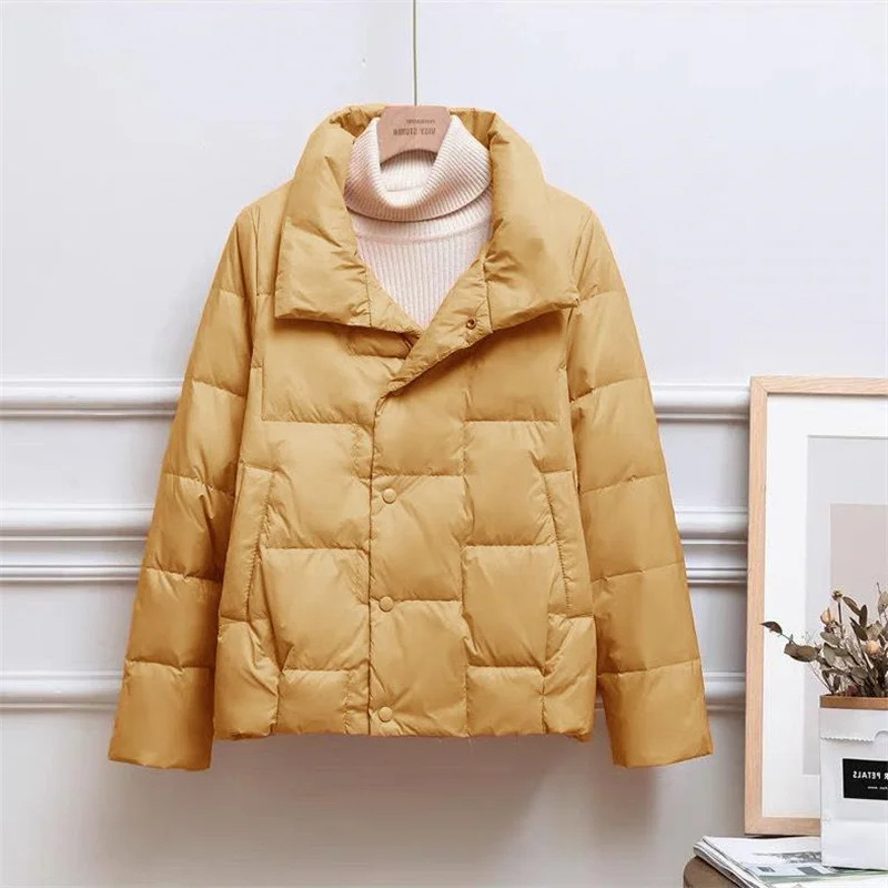 Elegáns, kényelmes, tartós, modern pufi kabát nőknek