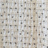 Plus size sellő mintás, magas derekú, virágmintás csipkeszoknya