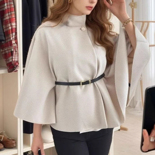 Öves gyapjú köpeny