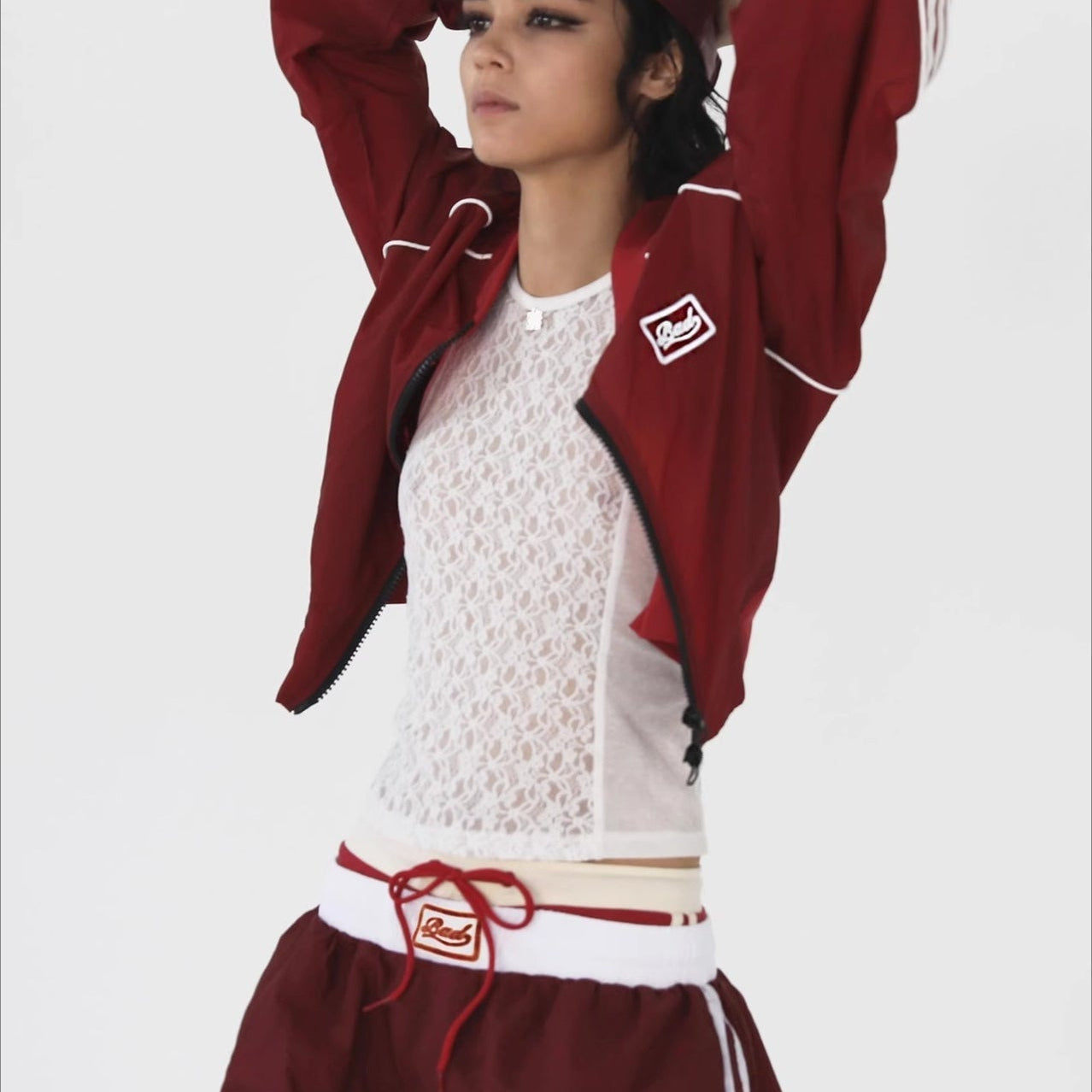 hímzett retró bomberdzseki