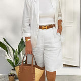 Camry - Elegáns blézer és rövidnadrág - kétrészes szett