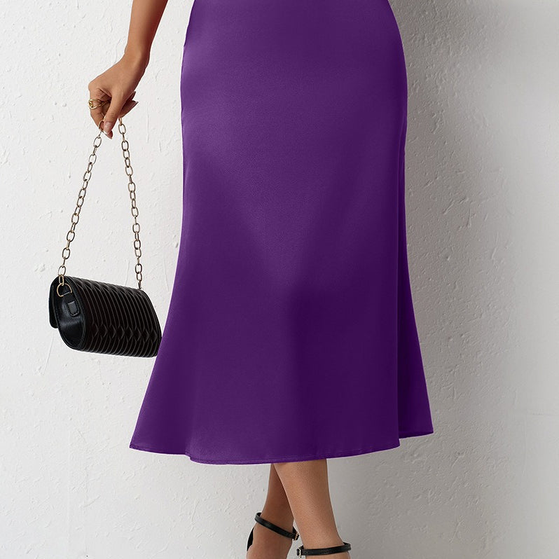 sellőfarok szatén szoknya