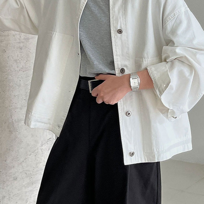 Felhajtásos polárkabát