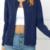 Egyszínű kötött mellény