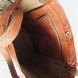 Juliette strukturált bőr táska | Vászon válltáska