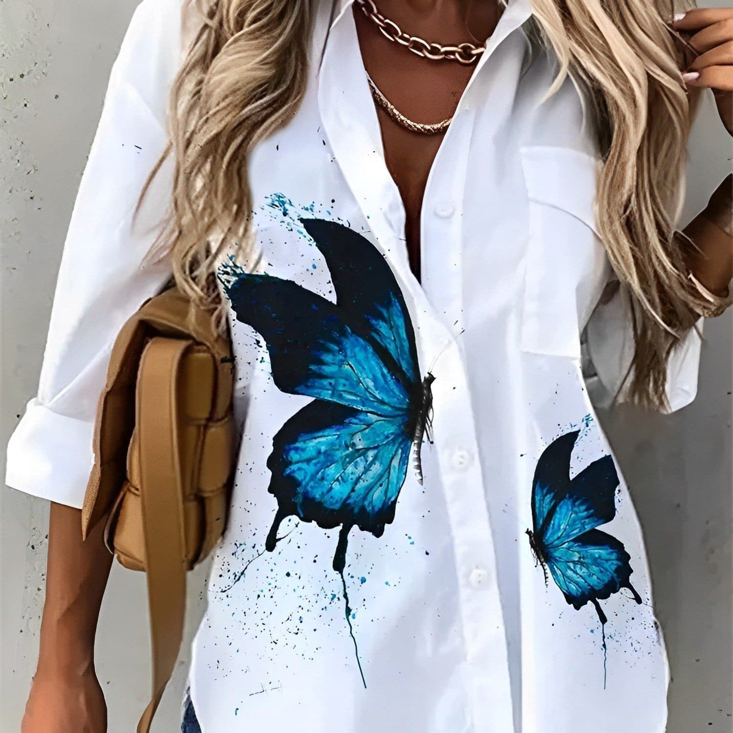 Iva - Kiváló minőségű fehér blúzok gyönyörű mintákkal