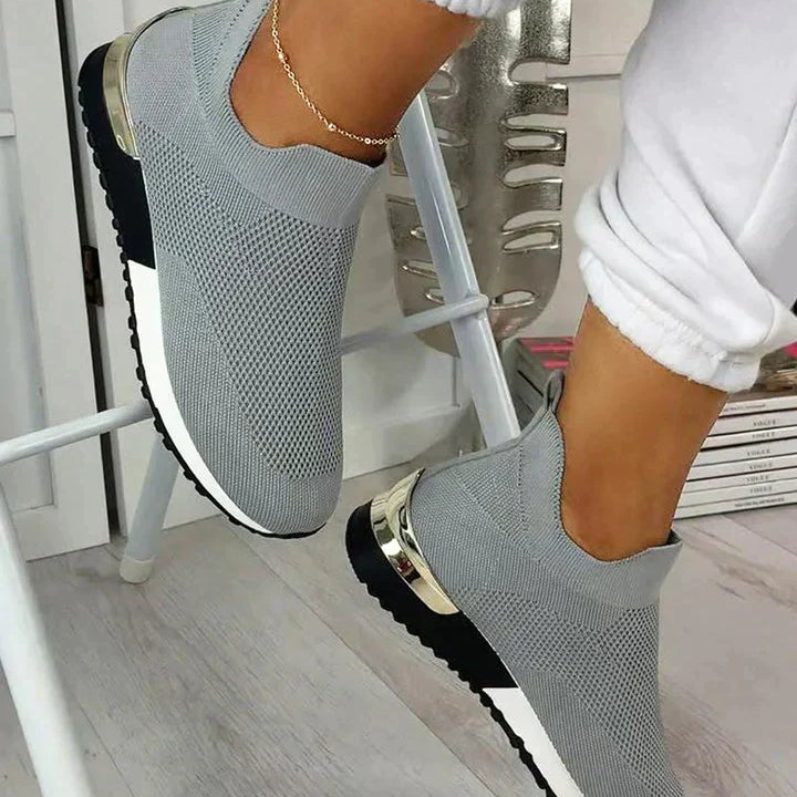 Női tornacipők - Bebújós kényelem - Lélegző háló - Csúszásgátló talp