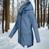 Stílusos, időjárásálló és kényelmes női kapucnis esőkabát