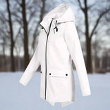 Stílusos, időjárásálló és kényelmes női kapucnis esőkabát