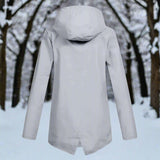 Stílusos, időjárásálló és kényelmes női kapucnis esőkabát