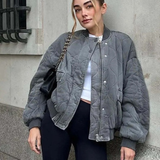 Extra méretű kabát modern nőknek, elegáns és meleg