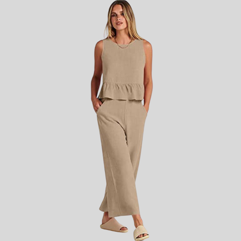 Karácsony - Elegáns kétrészes pamut szett