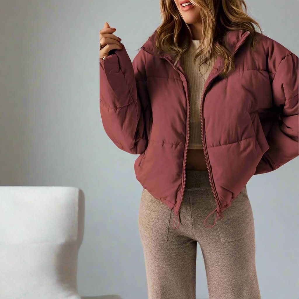 Elegáns, kényelmes, sokoldalú, kényelmes, sikkes pufidzseki nőknek