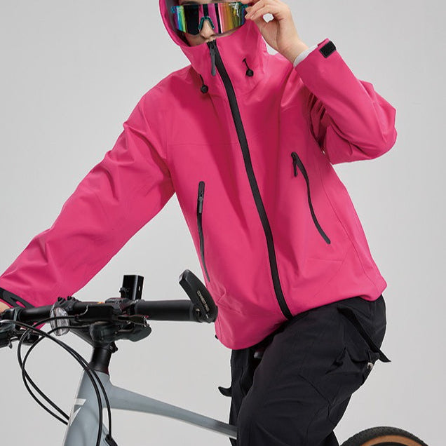 Dopamine Color Block túrakabát ragasztott varratokkal, szélálló és vízálló