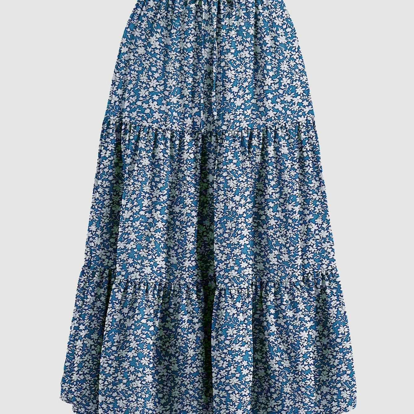 Elegáns virágmintás maxi szoknya nőknek – Áramló és nőies stílus