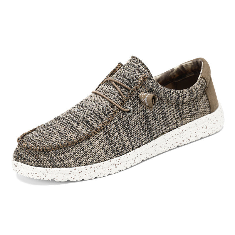 Férfi lezser mokaszin - Kényelmes fazon - Könnyű kialakítás - Légáteresztő anyag - Bebújós fazon