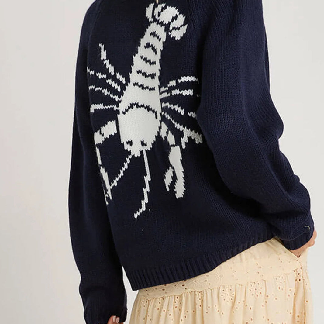 Homármintás kötött mellény