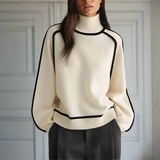 Kényelmes, luxus garbó, elegáns, puha és sikkes női pulóver