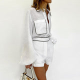 Alexis - Klasszikus, kétrészes női ruha puha pamutból