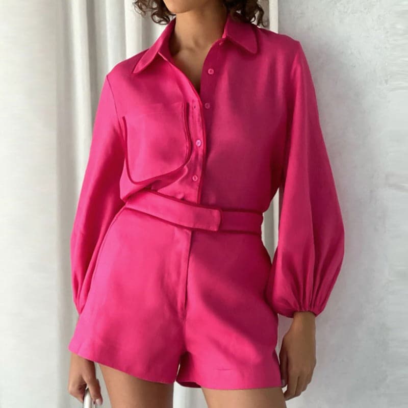 Alexis - Klasszikus, kétrészes női ruha puha pamutból