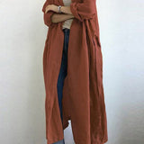 Női ballonkabát – Túlméretezett fazon – Lélegző anyag – Bokáig érő hossz – Nyitott