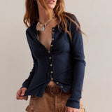 Egyszínű bordázott mellény