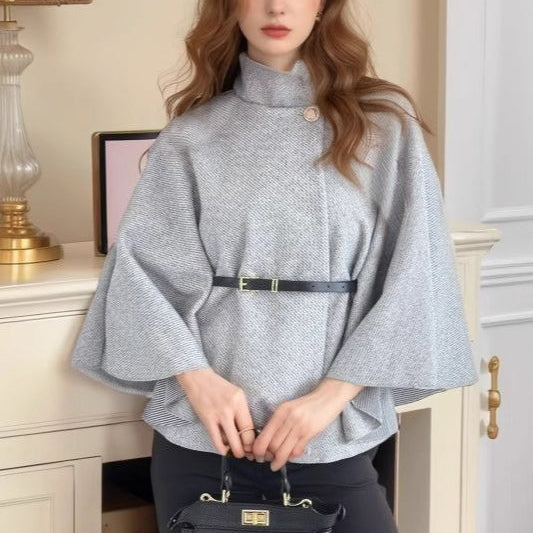 Öves gyapjú köpeny