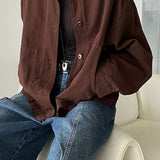 Felhajtásos polárkabát