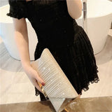 Flitteres estélyi clutch