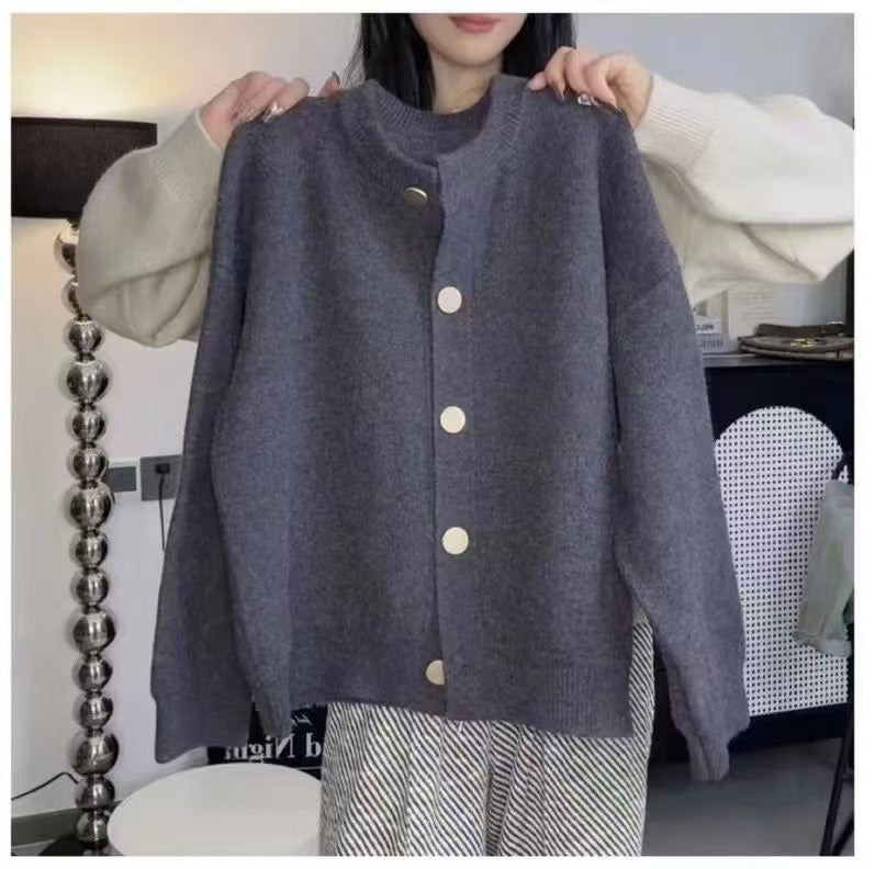 Kényelmes, gombos kardigán nőknek - Elegáns és sokoldalú