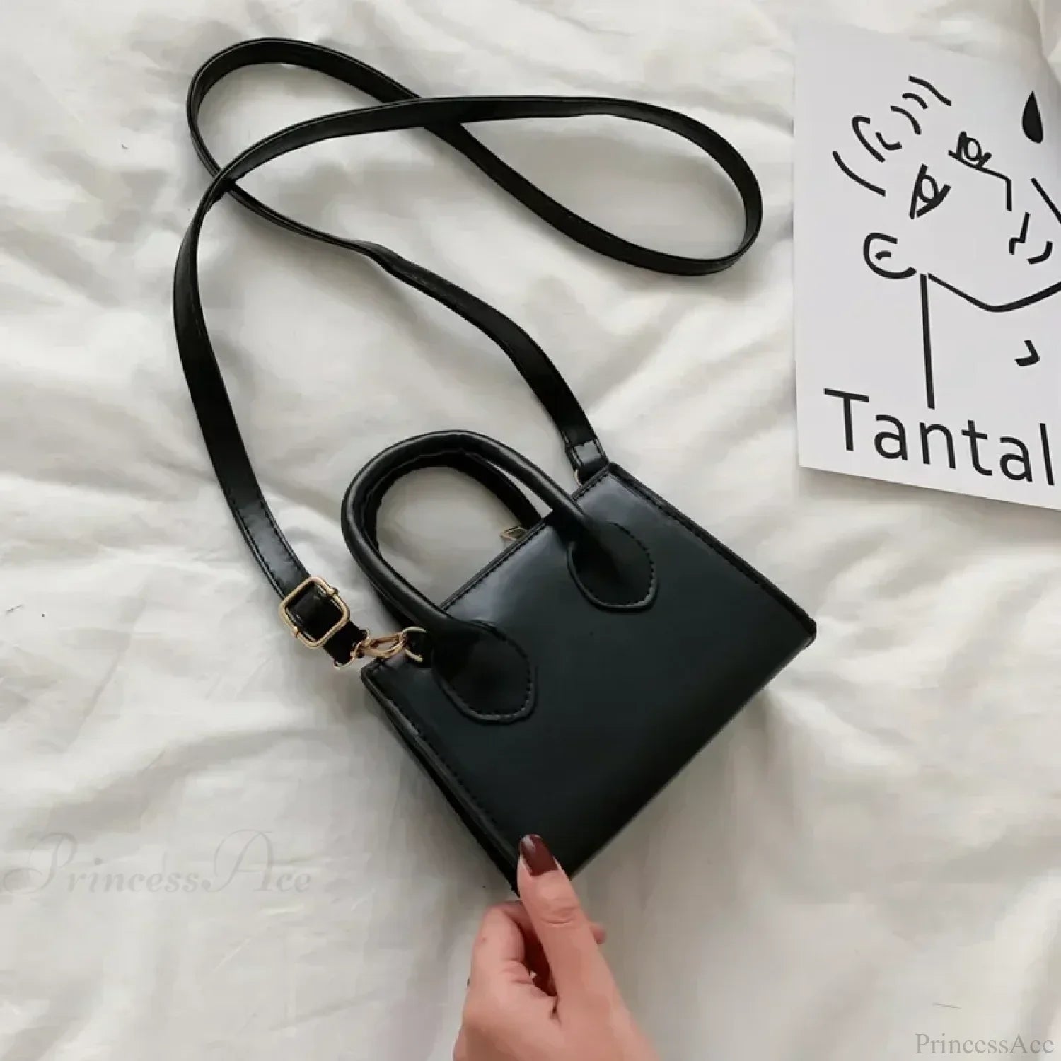 Női Mini Retro Négyzet alakú Crossbody Kézitáska