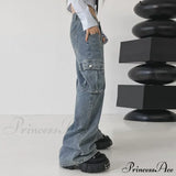 Egyenes szabású overall széles szárral és magas derékkal